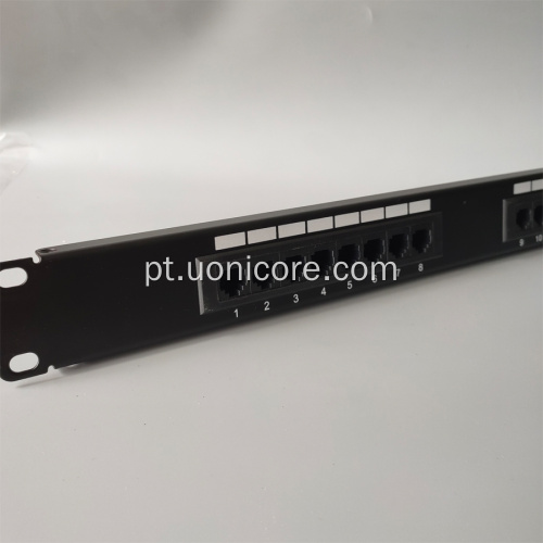 UTP 16 portas CAT5E Ethernet o patch panel